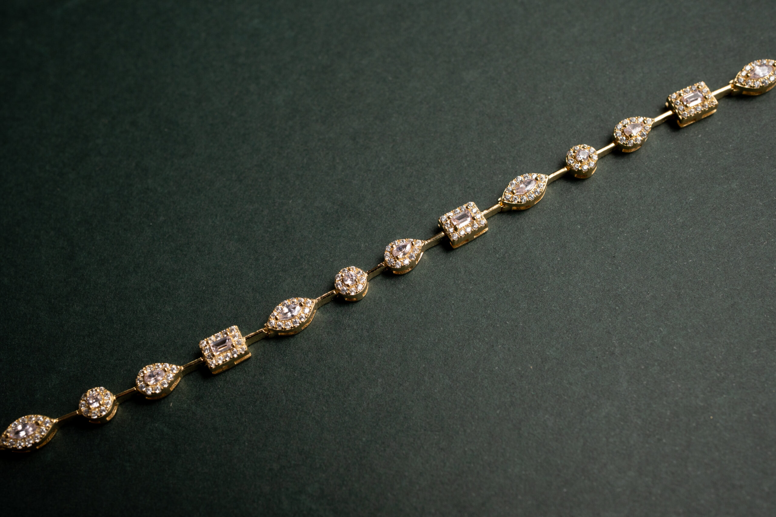 Pulseira Riviera Formas Rosa