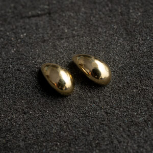 Brinco Gota M - Banhado em Ouro18k