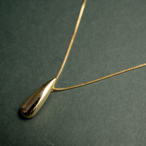 Colar Gota Slim - Banhado em Ouro 18k