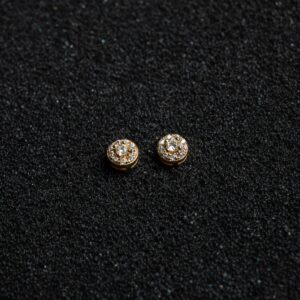 Brinco Gota Diamond Yellow